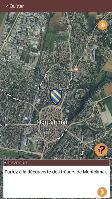 Emulate iPhone app Le Secret de Montélimar using MyAndroid