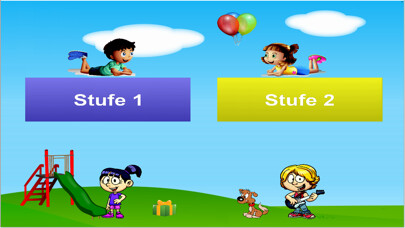 Emulate iPhone app Lesen lernen lernspiele using MyAndroid