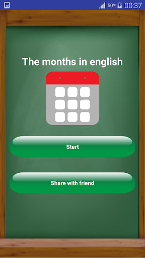 Run android online APK Les mois en anglais from MyAndroid or emulate Les mois en anglais using MyAndroid