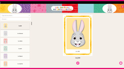 Emulate iPhone app Les émotions du lapin Loustic using MyAndroid Emulate iPhone app Les émotions du lapin Loustic using MyAndroid