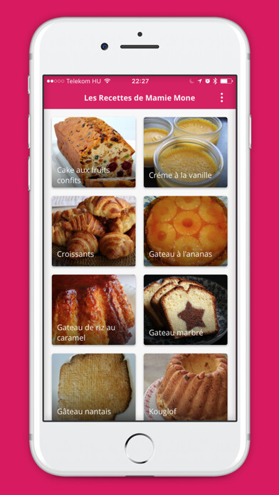 Emulate iPhone app Les recettes de Mamie Mone using MyAndroid Emulate iPhone app Les recettes de Mamie Mone using MyAndroid