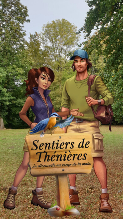 Emulate iPhone app Les sentiers de Thénières using MyAndroid Emulate iPhone app Les sentiers de Thénières using MyAndroid