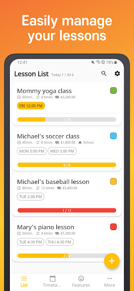 Run android online APK Lesson Manager from MyAndroid or emulate Lesson Manager using MyAndroid