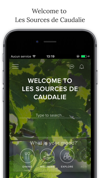 Emulate iPhone app Les Sources de Caudalie using MyAndroid Emulate iPhone app Les Sources de Caudalie using MyAndroid