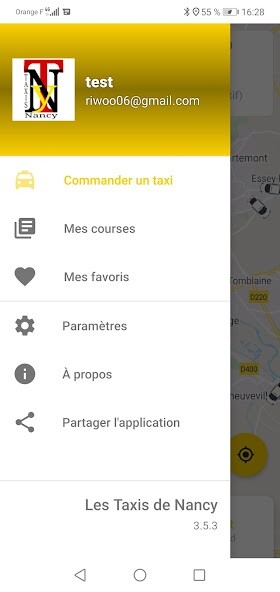 Run android online APK Les Taxis De Nancy from MyAndroid or emulate Les Taxis De Nancy using MyAndroid