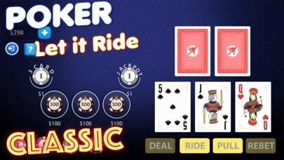 Emulate iPhone app Let it Ride Poker Classic using MyAndroid Emulate iPhone app Let it Ride Poker Classic using MyAndroid