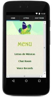 Emulate Android APK Letras Alcione