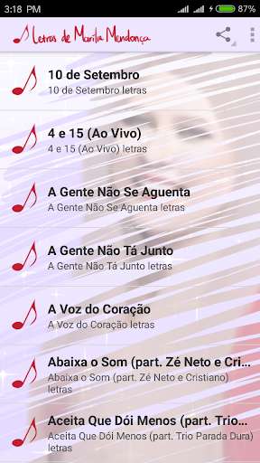 Emulate Android APK Letras de Maralia Mendonca Emulate Android APK Letras de Maralia Mendonca