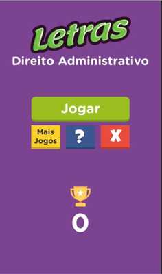 Emulate Android APK Letras Direito Administrativo