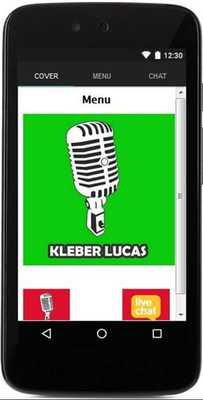 Emulate Android APK Letras Kleber Lucas