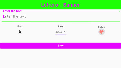 Emulate iPhone app Letrero-Banner VIP using MyAndroid Emulate iPhone app Letrero-Banner VIP using MyAndroid