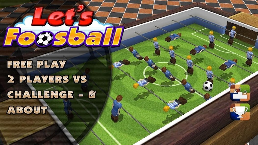 Emulate Android APK Lets Foosball Lite - Table Football (Soccer) Emulate Android APK Lets Foosball Lite - Table Football (Soccer)