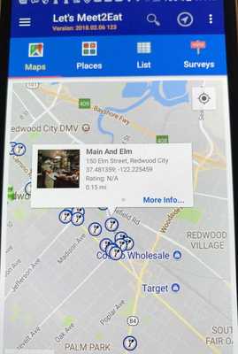 Emulate Android APK LetsMeet2Eat