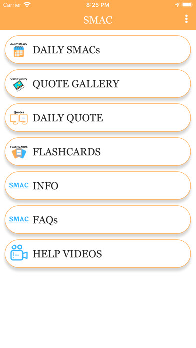 Emulate iPhone app Lets Talk SMAC using MyAndroid