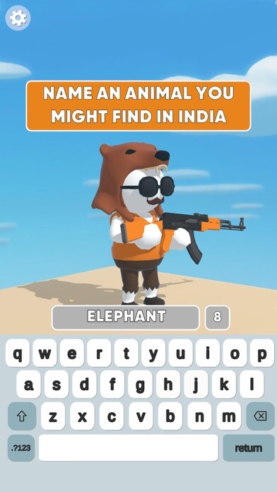 Emulate iPhone app Letter Attack 3D using MyAndroid