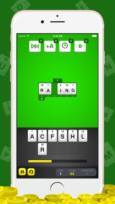 Emulate iPhone app Lettercash - Puzzle with letters and numbers using MyAndroid Emulate iPhone app Lettercash - Puzzle with letters and numbers using MyAndroid