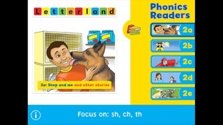 Emulate iPhone app Letterland Phonics Readers Set 2 using MyAndroid Emulate iPhone app Letterland Phonics Readers Set 2 using MyAndroid