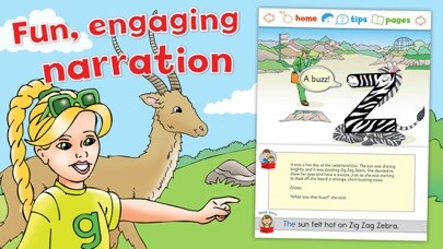 Emulate iPhone app Letterland Stories Z using MyAndroid