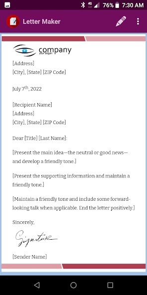 Run android online APK Letter Maker from MyAndroid or emulate Letter Maker using MyAndroid