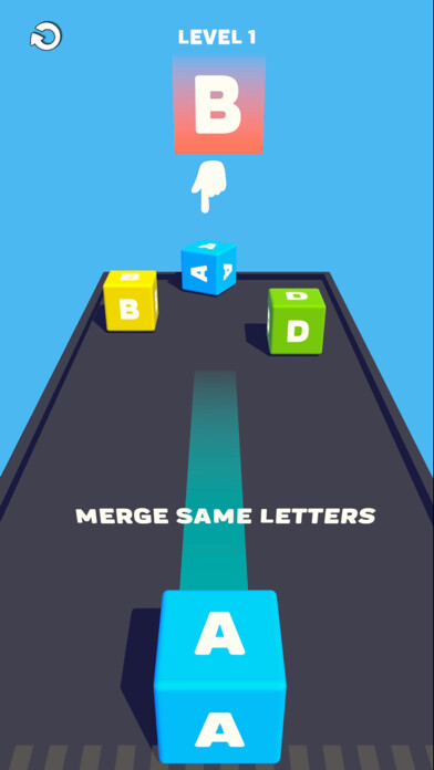 Emulate iPhone app Letter Merge using MyAndroid Emulate iPhone app Letter Merge using MyAndroid