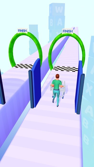 Emulate iPhone app Letter Race - Runner using MyAndroid Emulate iPhone app Letter Race - Runner using MyAndroid