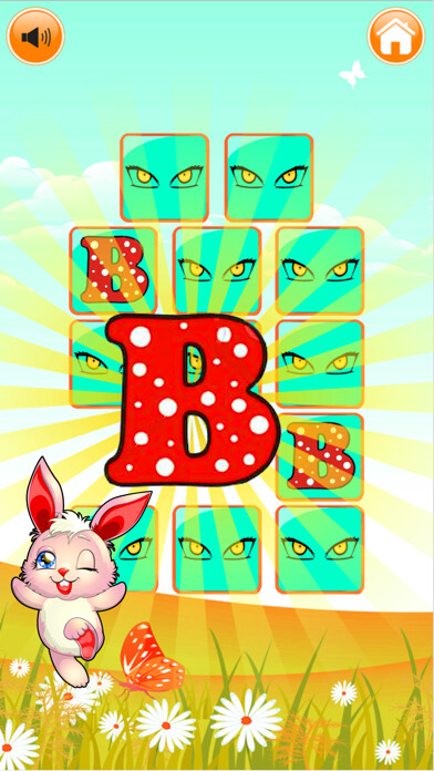 Emulate iPhone app Letters ABC Matching - Puzzle Games for Kids using MyAndroid