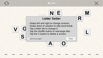 Emulate iPhone app Letter Setter using MyAndroid Emulate iPhone app Letter Setter using MyAndroid