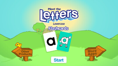 Emulate iPhone app Letters Flashcards - Lowercase using MyAndroid
