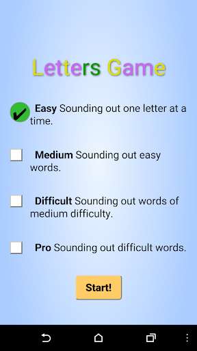 Run android online APK Letters Game from MyAndroid or emulate Letters Game using MyAndroid Run android online APK Letters Game from MyAndroid or emulate Letters Game using MyAndroid