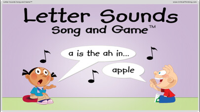 Emulate iPhone app Letter Sounds Song and Game™ using MyAndroid