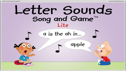Emulate iPhone app Letter Sounds Song & Game Lite using MyAndroid