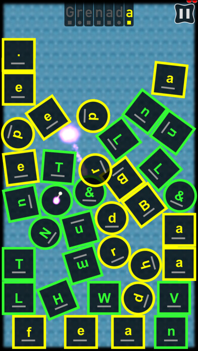 Emulate iPhone app Letters Rain using MyAndroid Emulate iPhone app Letters Rain using MyAndroid