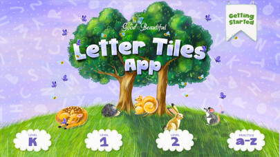 Emulate iPhone app Letter Tiles: Good & Beautiful using MyAndroid