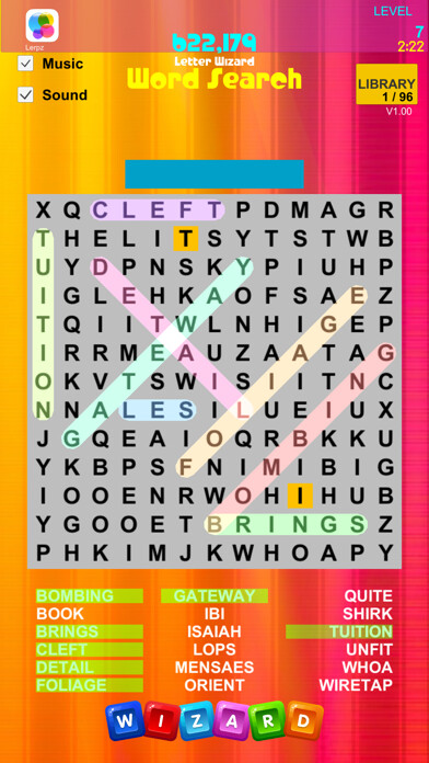 Emulate iPhone app Letter Wizard Search using MyAndroid Emulate iPhone app Letter Wizard Search using MyAndroid