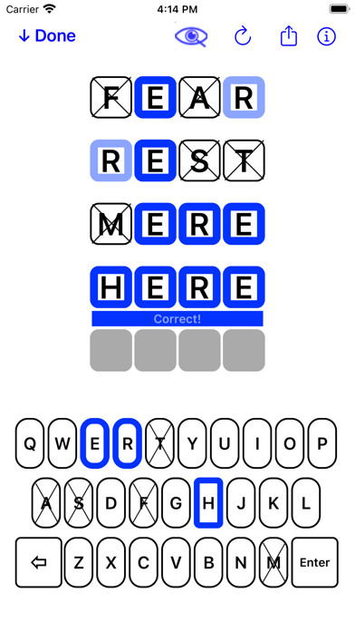 Emulate iPhone app Lettery! using MyAndroid Emulate iPhone app Lettery! using MyAndroid