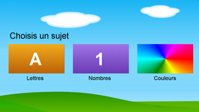 Emulate iPhone app Lettres Nombres Couleurs using MyAndroid