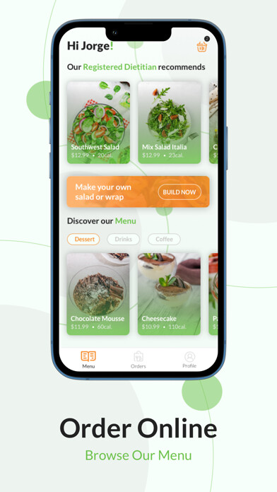 Emulate iPhone app Lettuce Eat Salad using MyAndroid