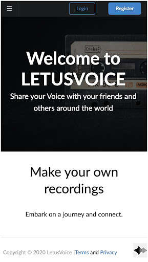 Run android online APK Let us Voice - share your voice with the world from MyAndroid or emulate Let us Voice - share your voice with the world using MyAndroid Run android online APK Let us Voice - share your voice with the world from MyAndroid or emulate Let us Voice - share your voice with the world using MyAndroid