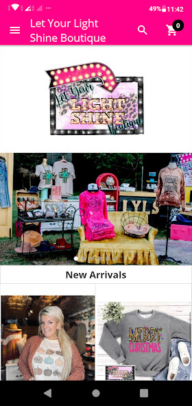 Run android online APK Let Your Light Shine Boutique from MyAndroid or emulate Let Your Light Shine Boutique using MyAndroid