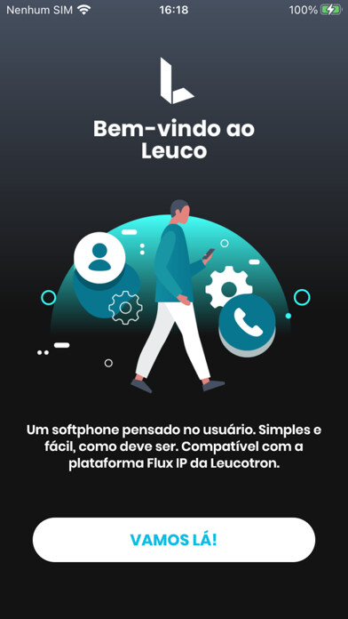 Emulate iPhone app Leuco Softphone using MyAndroid