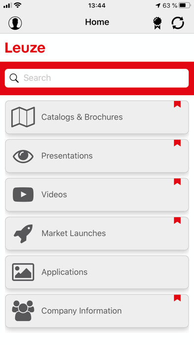 Emulate iPhone app Leuze Sales using MyAndroid Emulate iPhone app Leuze Sales using MyAndroid