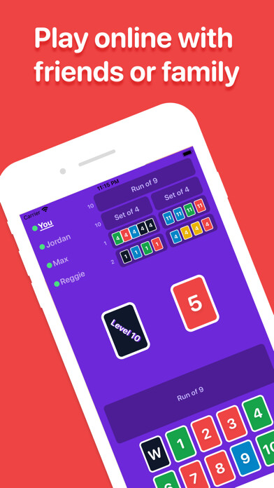 Emulate iPhone app Level 10 - Phase Card Game using MyAndroid Emulate iPhone app Level 10 - Phase Card Game using MyAndroid