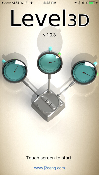 Emulate iPhone app Level3D using MyAndroid Emulate iPhone app Level3D using MyAndroid