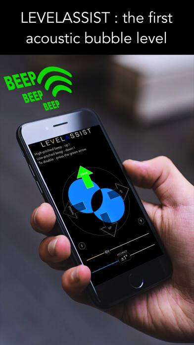 Emulate iPhone app LevelAssist Premium using MyAndroid