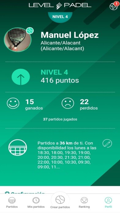 Emulate iPhone app Level Padel using MyAndroid