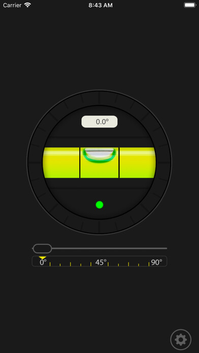 Emulate iPhone app Level - Spirit level using MyAndroid