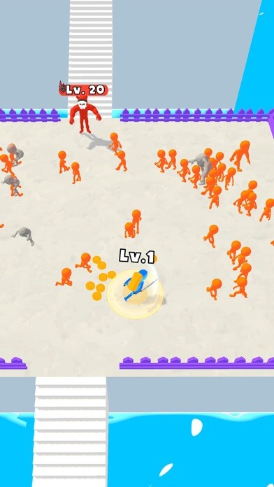 Emulate iPhone app Level Up Arena using MyAndroid