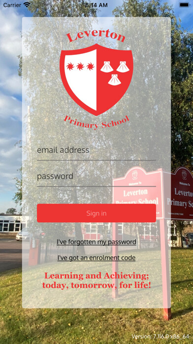 Emulate iPhone app Leverton Primary School using MyAndroid Emulate iPhone app Leverton Primary School using MyAndroid