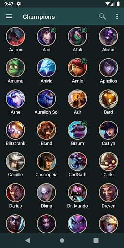 Run android online APK Leviathan - Builds for LoL from MyAndroid or emulate Leviathan - Builds for LoL using MyAndroid