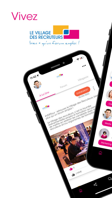 Emulate iPhone app Le Village des Recruteurs using MyAndroid Emulate iPhone app Le Village des Recruteurs using MyAndroid